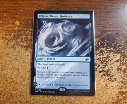 Uthros, Titanic Godcore - Edge of Eternities EOE MTG - Near Mint Mythic Land - Image 1