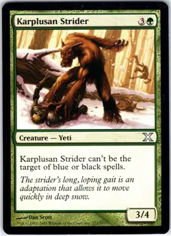 Karplusan Strider 272 U 10th Edition Magic the Gathering MTG LP - Image 1