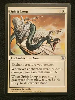 💥💥 Spirit Loop 💥💥 MTG Time Spiral MT/NM Regular Magic the Gathering - Image 1