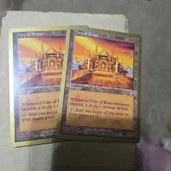 2x City of Brass World Championship Decks 2002 MTG - Image 1