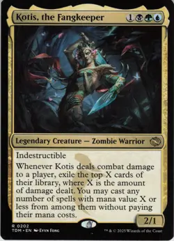 Kotis, the Fangkeeper R Tarkir: Dragonstorm 202 NM Foil MTG - Image 1