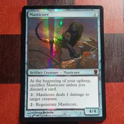 Mtg Masticore Foil LP From the Vault: Relics Reserved List Rare Destiny Urza's - Image 2