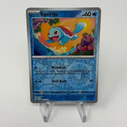 Squirtle Reverse Cosmos Holo Costco Exclusive 007/165 Pokemon TCG - Image 1