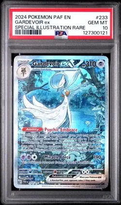 2024 POKEMON PAF EN-PALDEAN FATES SPECIAL ILLUSTRATION RARE GARDEVOIR EX PSA 10 - Image 1