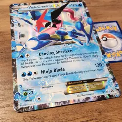 Jumbo Ash-Greninja EX XY133 HP 2016 Card Pokemon XY Collection Box Promo - Image 2