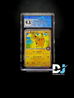 CGC 9.5 Gem Mint Pikachu Holo Pokemon Center 20th Anniversary Promo 206/XY-P - Image 1