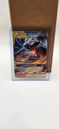 Pokemon Reshiram & Charizard GX Ultra Rare Holo 20/214 SM-Unbroken Bonds - Image 1