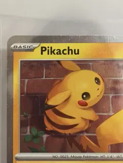 Pokemon Pikachu 051/162 TEF Promo Holo Basic 70 HP Random Spark Pokemon Day - Image 3