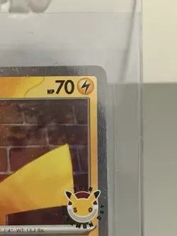 Pokemon Pikachu 051/162 TEF Promo Holo Basic 70 HP Random Spark Pokemon Day - Image 4
