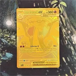 Pokemon Mega Charizard X ex 130/094 Gold Hyper Rare – Read Description - Image 3