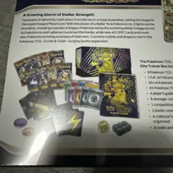 Pokemon TCG Scarlet & Violet SURGING SPARKS Elite Trainer Box FACTORY SEALED ETB - Image 5