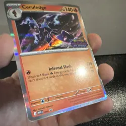 Pokemon Ceruledge Mega Evolution Promo 014/074 Holo Stamped 140 HP 220 Attack - Image 3
