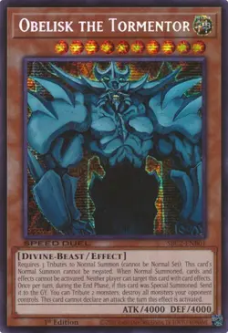 Speed Duel: Battle City Finals #SBC2-ENB01 Obelisk the Tormentor - Image 1