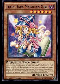 Yu-Gi-Oh TCG Duelist Pack: Battle City #DPBC-EN044 Toon Dark Magician Girl NM - Image 1