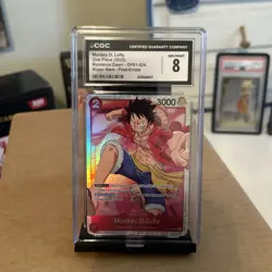 D. Luffy OP01-024 2022 Romance Dawn SR Post-Errata ("Up to") - Image 1