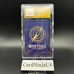 CGC PRISTINE 10 Luffy ST21-014 One Piece Magazine Weekly Shonen Jump Promo TCG - Image 2