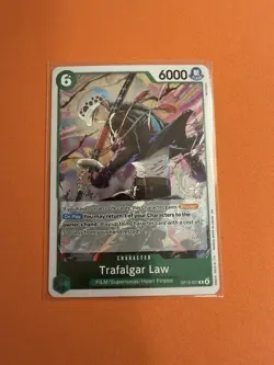 One Piece TCG Trafalgar Law #OP13-031 Rare Foil Carrying On His Will - Image 1
