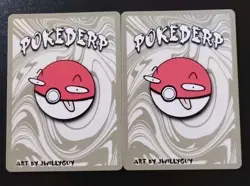 Pokederp Blobbo DITTO Breakout 21/25 & 1/7 Pokemon Cards - Image 4