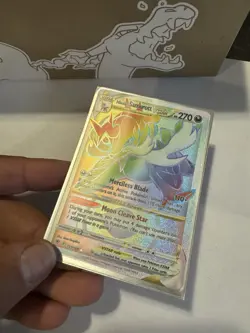 Pokemon GX VSTAR Holo Card Lot - Charizard, Dragonite, Mewtwo, Samurott, Braixen - Image 5