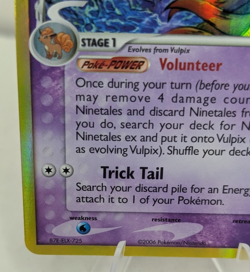 Ninetales 8/101 EX Dragon Frontiers Pokemon Card Delta Species Holo Rare - MP - Image 5