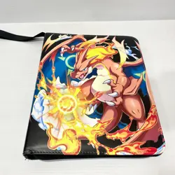 Mega Charizard X & Y 9-Pocket Zippered Trading Card Binder – 360 Cards - Image 1
