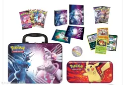 Pokemon TGC Treasure Chest 2 Tin Set - Packed With Pokemon Cards & Treasures - Image 2