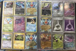 Pokemon Card Mega Collection Bulk Folder Bundle/Lot + Binder Radiant, Trainer Ex - Image 4