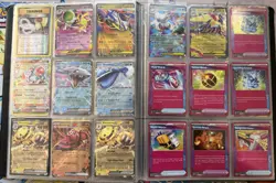 Pokemon Card Mega Collection Bulk Folder Bundle/Lot + Binder Radiant, Trainer Ex - Image 5
