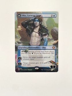 Oko, Lorwyn Liege (Borderless) Lorwyn Eclipsed Regular - Blue Planeswalker - NM - Image 1