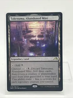 Takenuma, Abandoned Mire, 278/302 MTG Regular Rare NM - Image 1