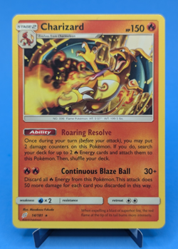 Charizard 14/181 Pokemon TCG 2019 Rare Team Up Near Mint - Image 1