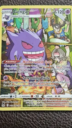 Gengar TG06/TG30 Lost Origin Trainer Gallery 2022 Pokemon TCG full art NM - Image 1