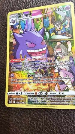 Gengar TG06/TG30 Lost Origin Trainer Gallery 2022 Pokemon TCG full art NM - Image 3