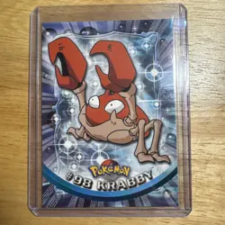 Topps Pokemon Series 3 Blue Label: Krabby #98 Non Holo LP - Image 1
