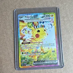 Pokemon Pikachu ex SV8 Surging Sparks 238/191 Special Illustration Rare Holo EX - Image 1