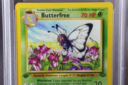 1999 Pokemon Butterfree, 1st Edition Jungle #33/64, PSA 10 Gem Mint - Image 5