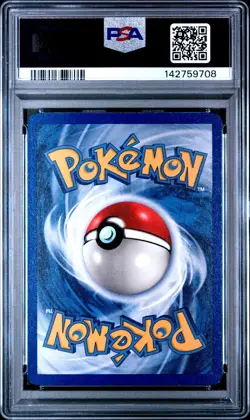 PSA 8 NM/MT 1999 POKEMON FOSSIL 53 PSYDUCK 1ST EDITION ENGLISH - Image 4