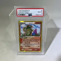 Pokemon Ludicolo EX Delta Species Holo Rare 6/100 Crystal Guardians PSA 8 #ML - Image 1
