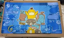 New Pokemon International Championships Psyduck Playmat NAIC 2025 Exclusive - Image 1