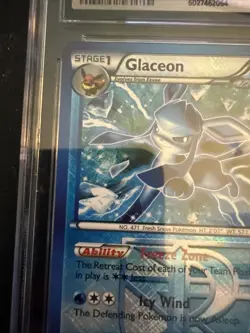 Glaceon Plasma Freeze Pokemon TCG 23/116 Cross Holo City Championship CGC 9 - Image 5