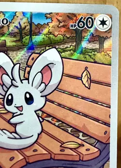 Minccino 152/086 SV: Black Bolt Illustration Rare Full Art Holo Pokemon TCG - Image 5