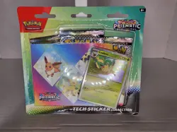 Pokemon TCG Prismatic Evolutions Tech Sticker Collection - Leafeon - New Sealed! - Image 1