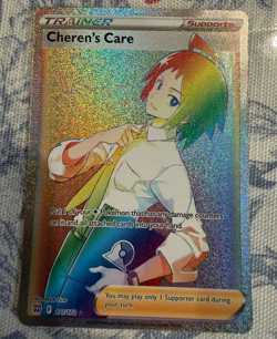 Pokemon TCG Cheren's Care (Secret) 177/172 Swsh09: Brilliant Stars Holo - Image 1