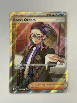 Boss’s Orders 256/217 Ultra Rare Full Art Pokemon TCG Ascended Heroes - Image 1