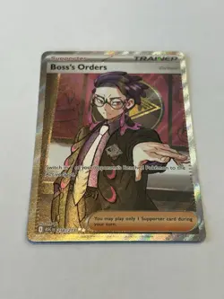 Boss’s Orders 256/217 Ultra Rare Full Art Pokemon TCG Ascended Heroes - Image 2