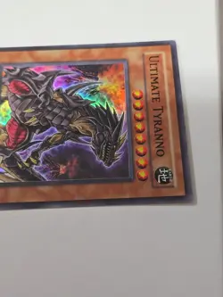 Yugioh Ultimate Tyranno POTD-EN020 1st Edition Super Rare LP - Image 3