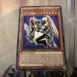 YuGiOh Valkyrion the Magna Warrior SBCB-EN022 1st Edition Common - Image 1