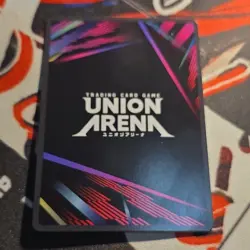 Union Arena Demon Slayer Zenitsu Agatsuma SR Holo Raid Card 4000 BP Bandai - Image 2