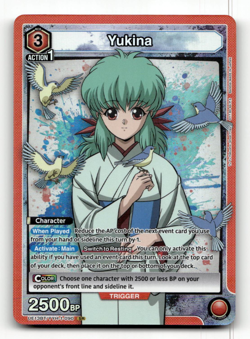 Union Arena Yukina (SR) - UE13BT: Yu Yu Hakusho: Ghost Files - Image 1