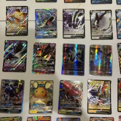 Pokemon TCG Mixed Lot 80 Cards Binder Base Set Sword & Shield Sun & Moon Pikachu - Image 4